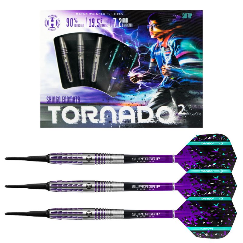 Darts Harrows the Tornado 2 90% Softip Hs-tnk-000013351