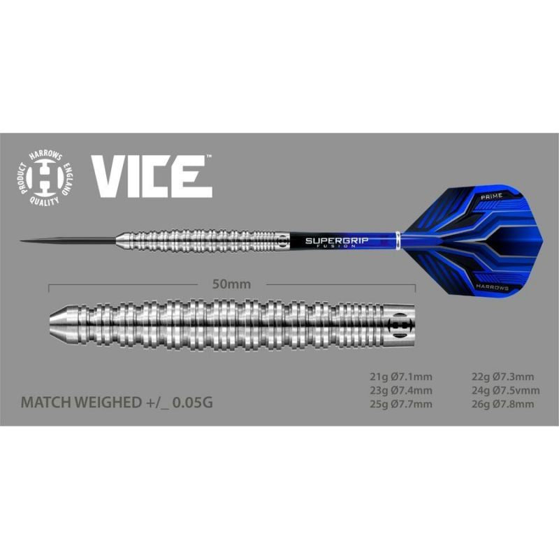Darts Harrows Vice 90% Steeltip Hs-tnk-000013888 - Sportmania.hu