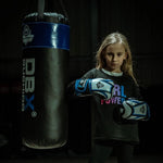 DBX Bushido 6oz for Kids - Junior kék boxkesztyű