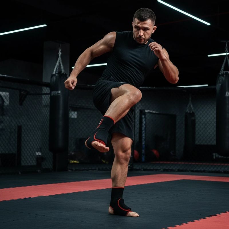 DBX Bushido ANKLE PROTECTORS WITH PROTECTIVE LAYER - védőfelszerelés