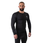 DBX Bushido BlackRSL Long Sleeve Rashguard - fekete