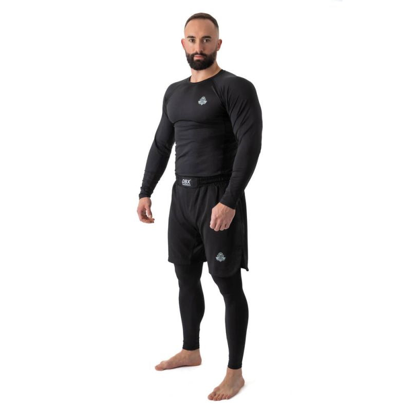 DBX Bushido BlackRSL Long Sleeve Rashguard - fekete