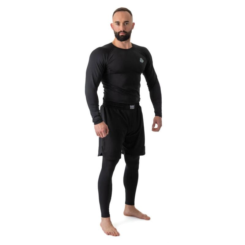 DBX Bushido BlackRSL Long Sleeve Rashguard - fekete