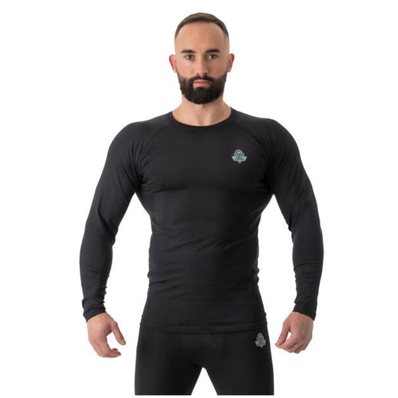 DBX Bushido BlackRSL Long Sleeve Rashguard - fekete