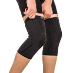DBX Bushido Elastic knee braces - set of 2 | fekete Térdvédő