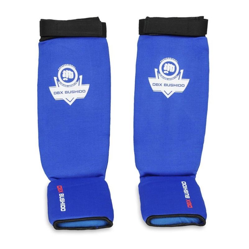 DBX Bushido Flexible Shin Guards - Shinrage Blue kék védőfelszerelés