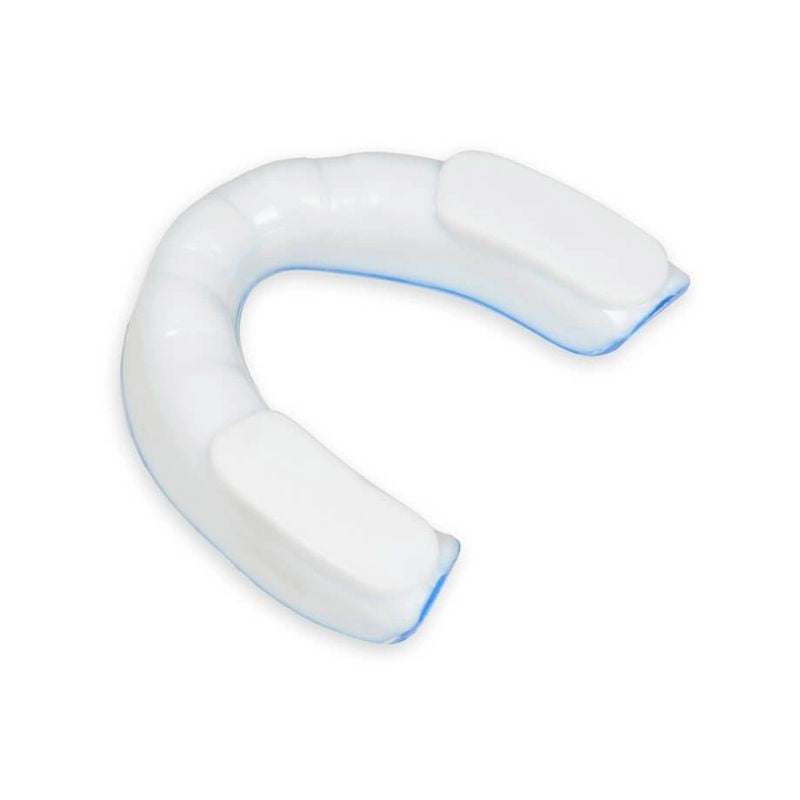 DBX Bushido Gel Mouthguard + Box - White and Blue | GelTech kék Fogvédő