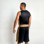 DBX Bushido GOLD training boxing shorts ezüst rövidnadrág