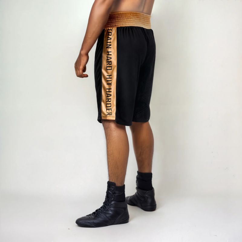 DBX Bushido GOLD training boxing shorts ezüst rövidnadrág