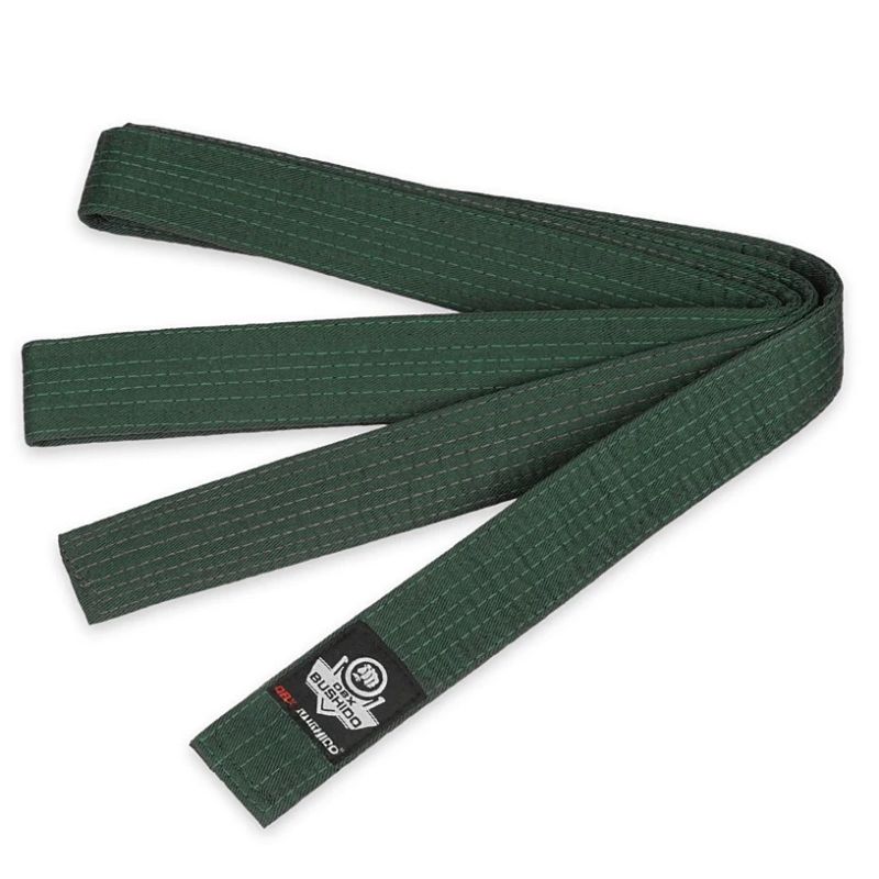 DBX Bushido Karate kimono belt - green zöld deréktáska