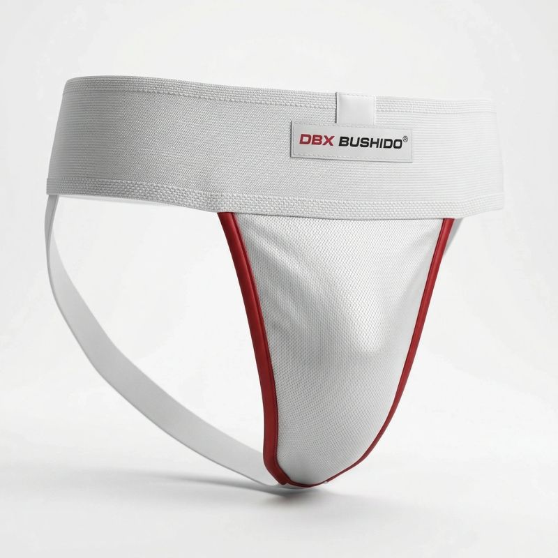 DBX Bushido Men's Suspensor Crotch Protector - White -M fehér védőfelszerelés
