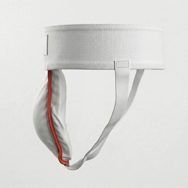 DBX Bushido Men's Suspensor Crotch Protector - White -M fehér védőfelszerelés