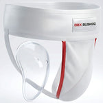 DBX Bushido Men's Suspensor Crotch Protector - White -M fehér védőfelszerelés