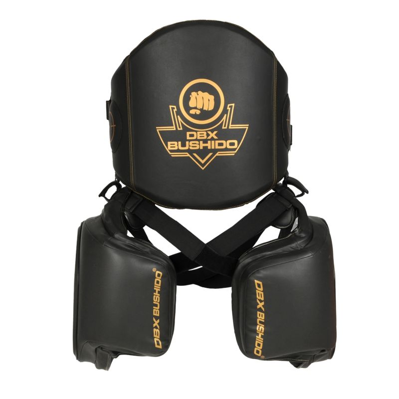 DBX Bushido ProFighter Trainer's Torso and Thigh Protector Set