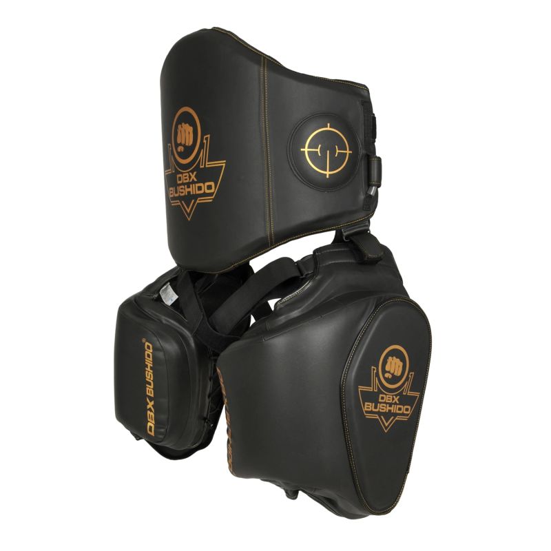 DBX Bushido ProFighter Trainer's Torso and Thigh Protector Set