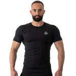 DBX Bushido Rashguard short sleeve BlackRS - fekete