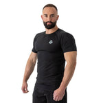 DBX Bushido Rashguard short sleeve BlackRS - fekete
