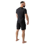 DBX Bushido Rashguard short sleeve BlackRS - fekete