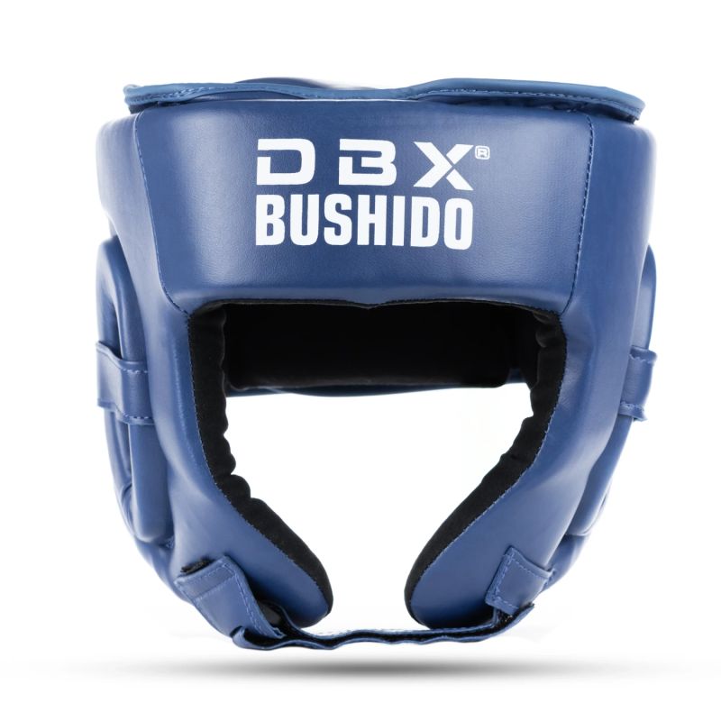 DBX Bushido RED Tournament Boxing Helmet czerwony védőfelszerelés