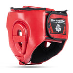 DBX Bushido RED Tournament Boxing Helmet czerwony védőfelszerelés