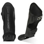 DBX Bushido Shin Guards - Black Master fekete védőfelszerelés