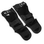 DBX Bushido Shin Guards - Black Master fekete védőfelszerelés