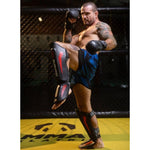 DBX Bushido Shin Guards - Phantom Red piros védőfelszerelés
