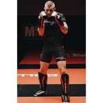 DBX Bushido Shin Guards - Phantom Red piros védőfelszerelés