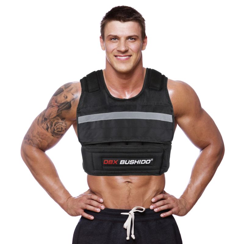 DBX Bushido Weighted Training Vest 12 Inserts (Empty) mellény