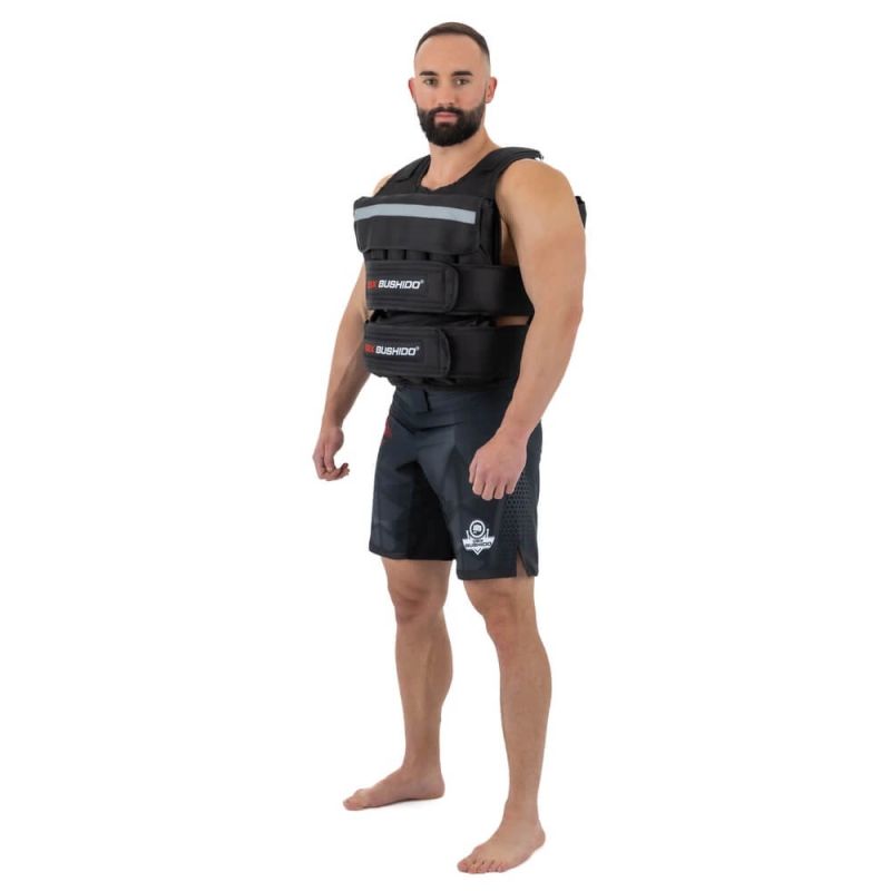 DBX Bushido Weighted Training Vest 24 Inserts (Empty) mellény