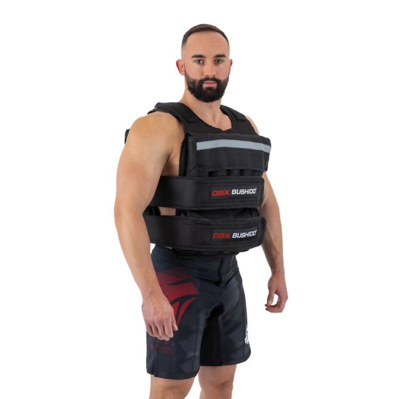 DBX Bushido Weighted Training Vest 24 Inserts (Empty) mellény