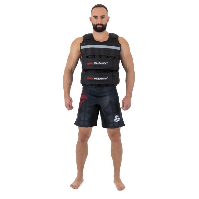DBX Bushido Weighted Training Vest 24 Inserts (Empty) mellény