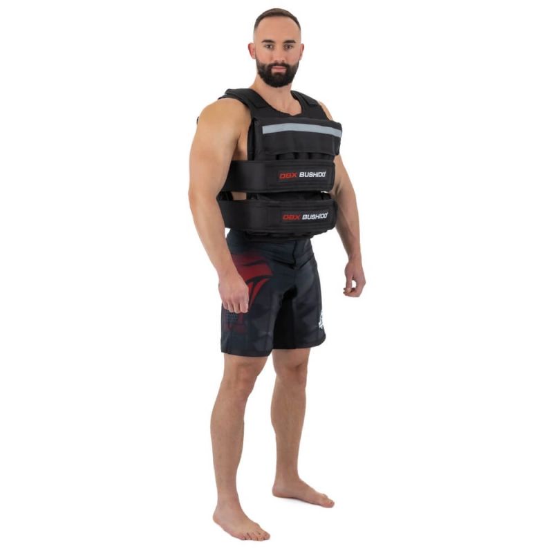 DBX Bushido Weighted Training Vest 24 Inserts (Empty) mellény