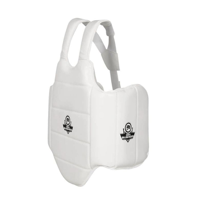 DBX Bushido White Abdominal and Torso Protector - fehér védőfelszerelés