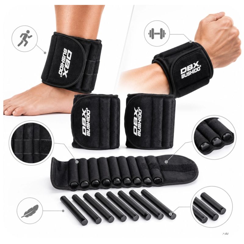 DBX Bushido Wrist and ankle weights - 2 x 2.5 kg | kiegészítő DBX-OB-25