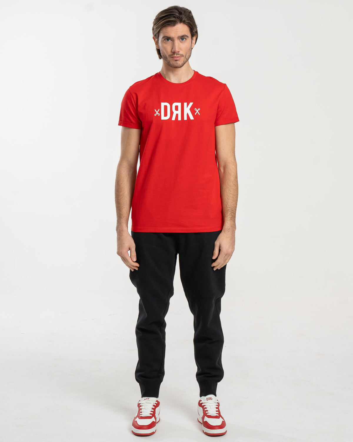 Dorko Basic férfi póló, piros