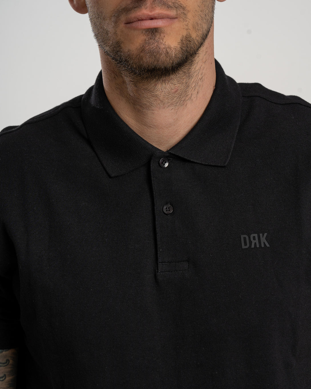 Dorko CHRIS galléros póló, fekete Póló - Sportmania.hu