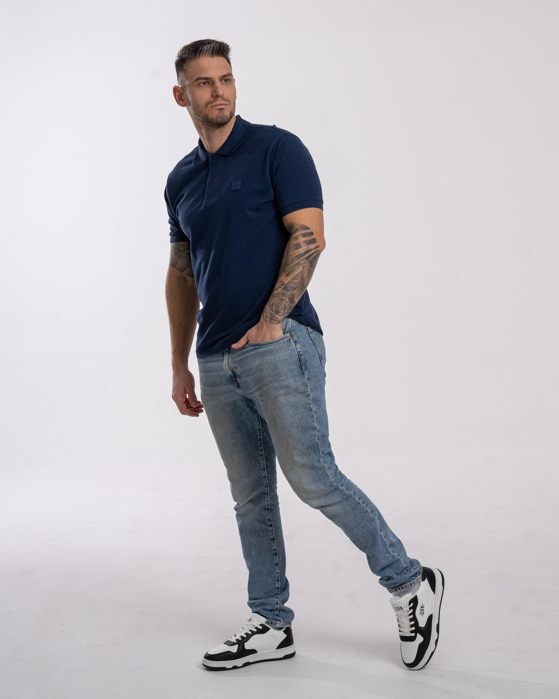 Dorko JAMES galléros póló, kék Póló - Sportmania.hu
