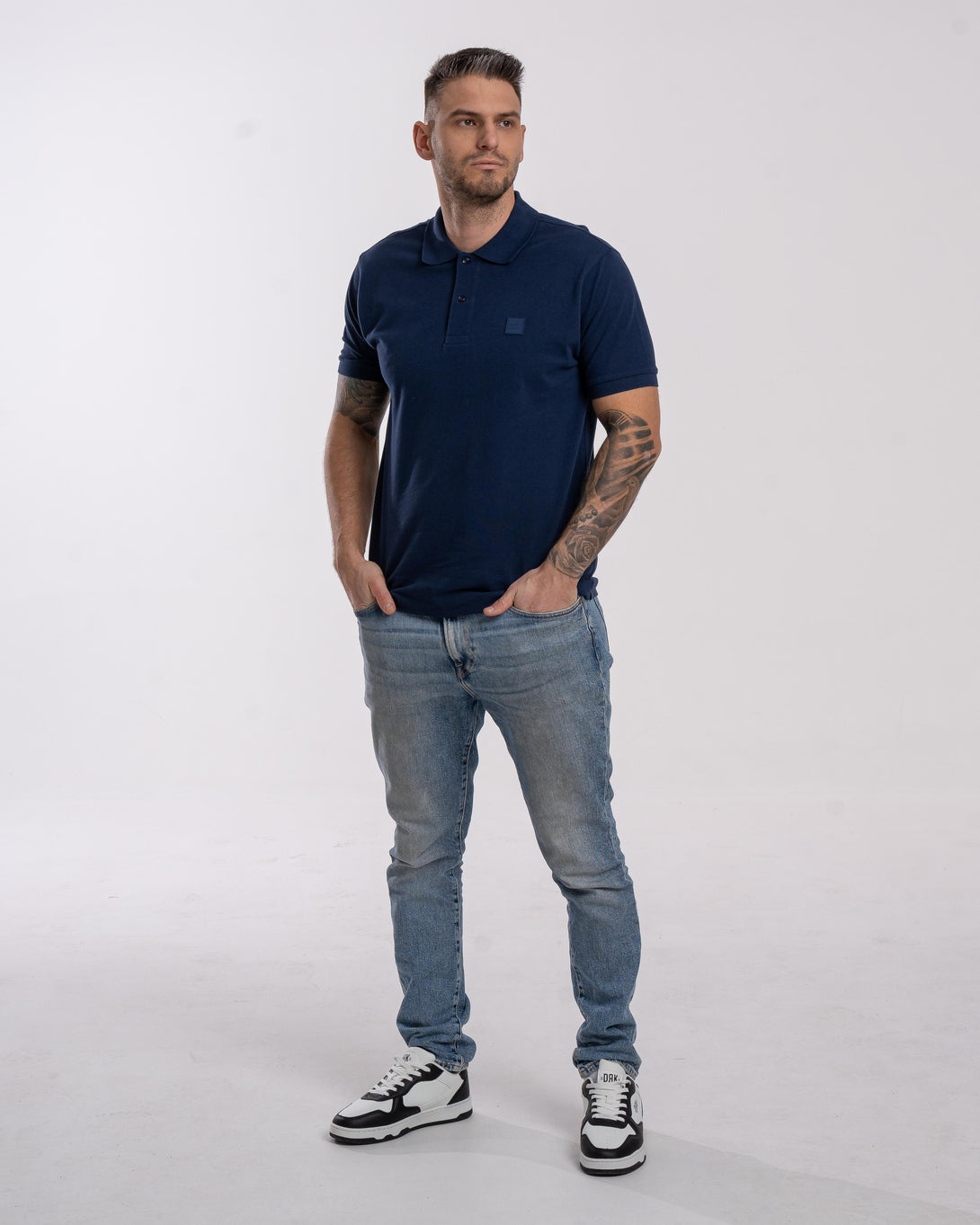 Dorko JAMES galléros póló, kék Póló - Sportmania.hu