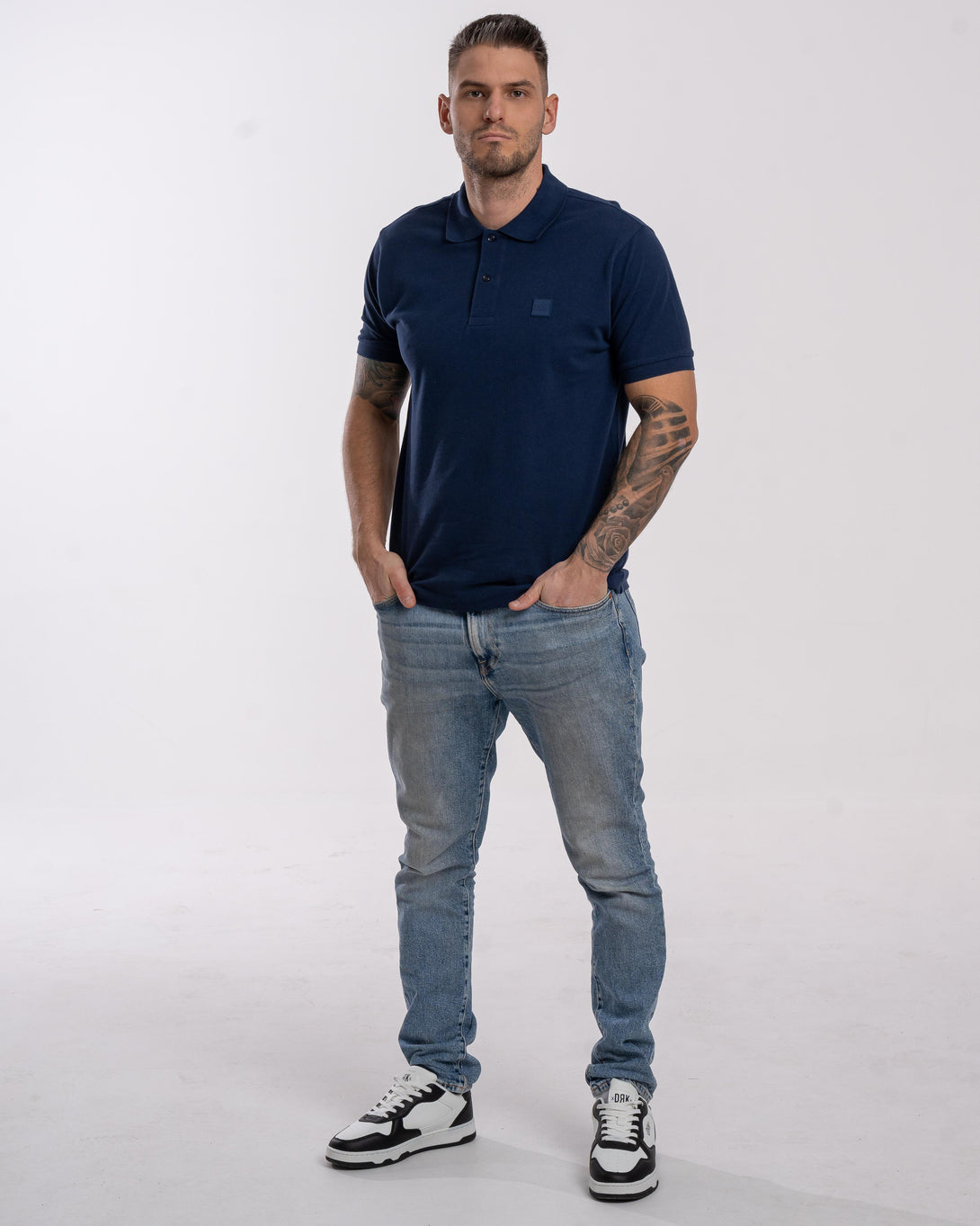 Dorko JAMES galléros póló, kék Póló - Sportmania.hu