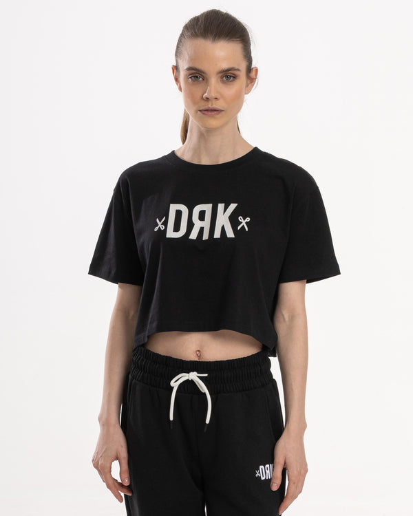 Dorko LUNA crop top, fekete Póló - Sportmania.hu
