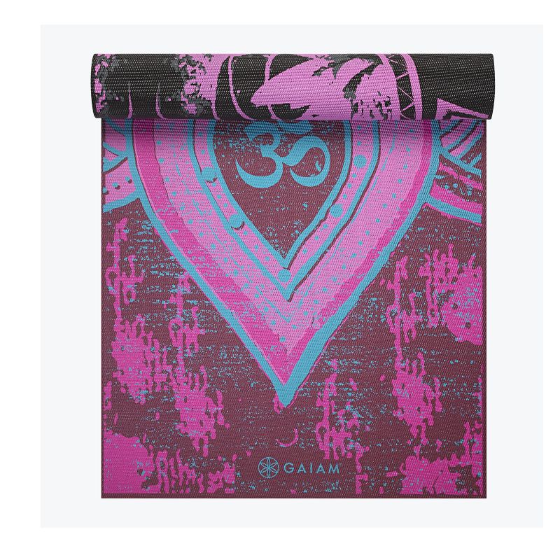 Double-sided yoga mat Gaiam "BE FREE" 6mm 62031 - Sportmania.hu