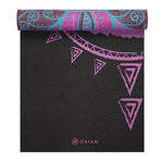 Double-sided yoga mat Gaiam "BE FREE" 6mm 62031 - Sportmania.hu