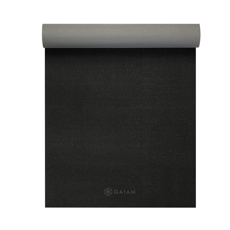 Double-sided yoga mat Gaiam "GRANITE / STORM" 4 mm 61956 - Sportmania.hu