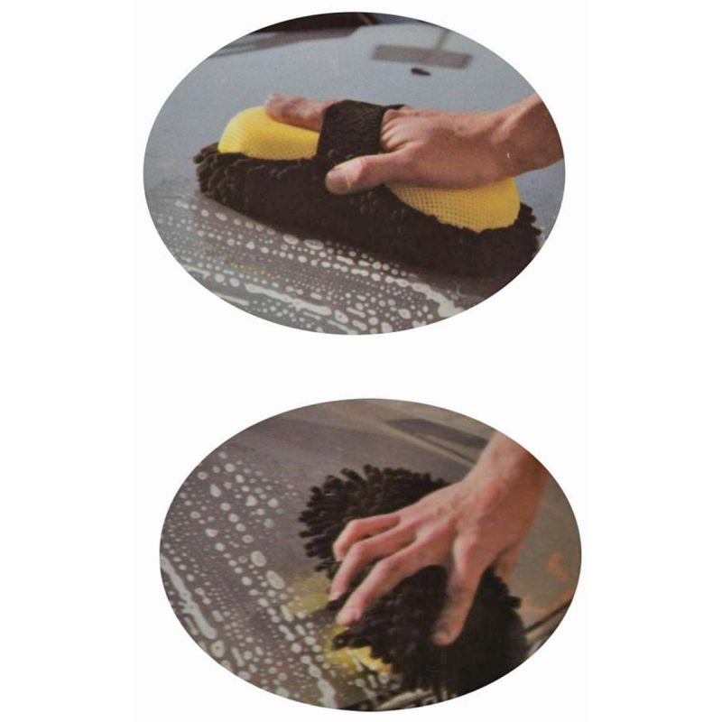 Dunlop 2-In-1 Microfiber Car Washing Sponge GSP-418971