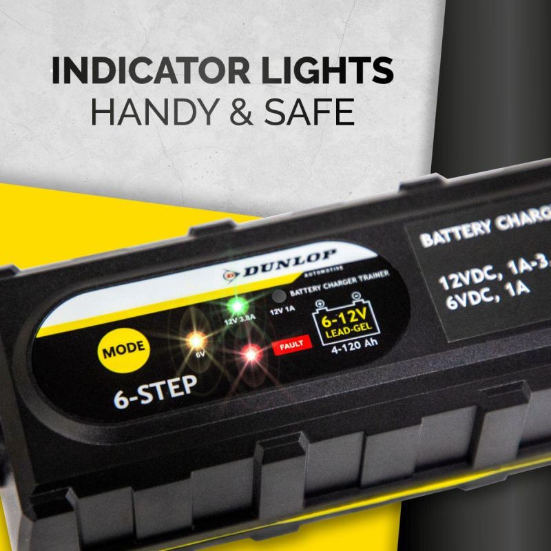 Dunlop Battery Charger 3.8a védőfelszerelés GSP-153100