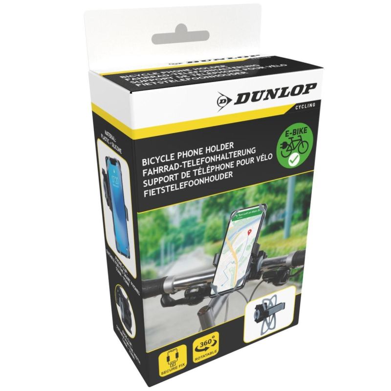 Dunlop Bike Phone Holder Rotary Grey szürke GSP-438931