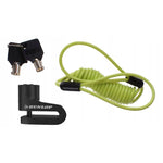 Dunlop Black Brake Disc Lock With Cable Lock fekete GSP-1065892
