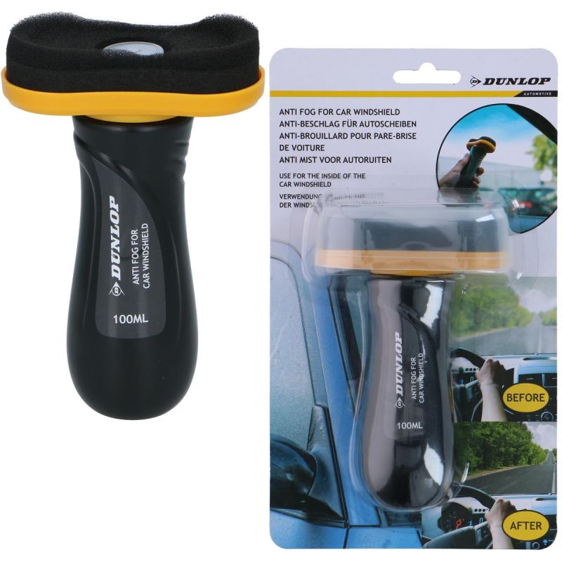 Dunlop Car Window Anti-Fog Sponge 100ml GSP-232829