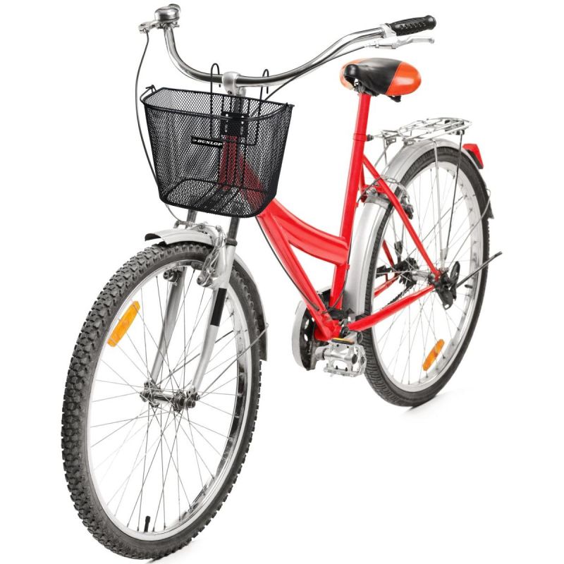 Dunlop Front Bicycle Basket With Towing GSP-146836